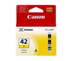 Canon Genuine CLI-42Y Yellow Ink Tank (6387B002)