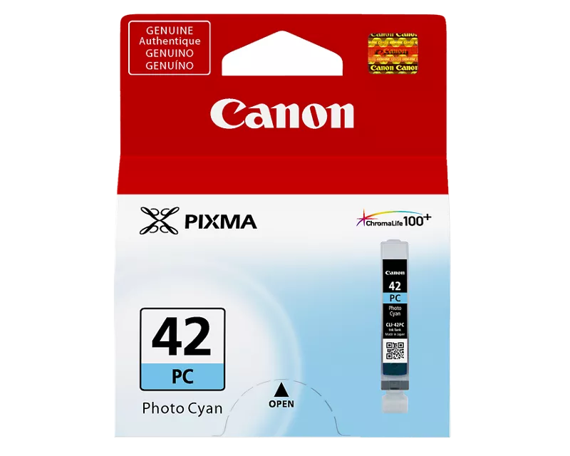 Canon Genuine CLI-42PC Photo Cyan Ink Tank (6388B002)