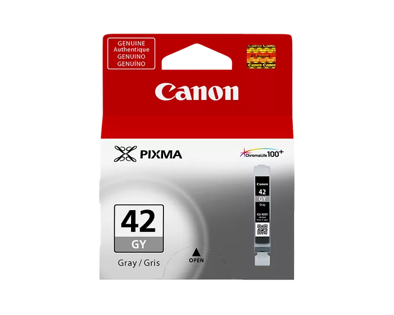 Canon Genuine CLI-42GY Gray Ink Tank (6390B002)