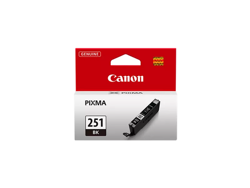 Canon Genuine CLI-251BK Black Ink Tank (6513B001)