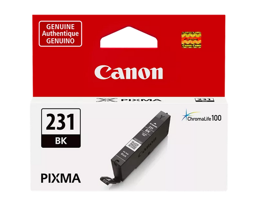 Canon Genuine CLI-231 Black Ink Tank (6674C001)