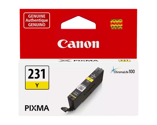 Canon Genuine CLI-231 Yellow Ink Tank (6677C001)