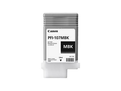 Canon Genuine Canon Ink Tank PFI-107MBK Pigment Matte Black Ink Tank 130ml (6704B001)