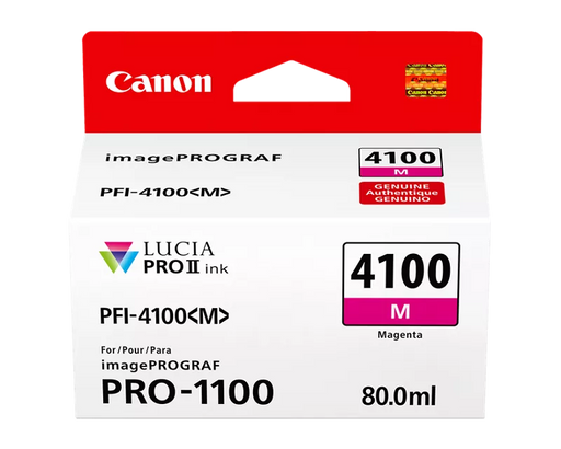 Canon Genuine PFI-4100 Magenta Ink Tank (6779C002)