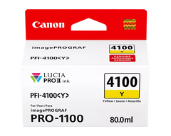 Canon Genuine PFI-4100 Yellow Ink Tank (6780C002)