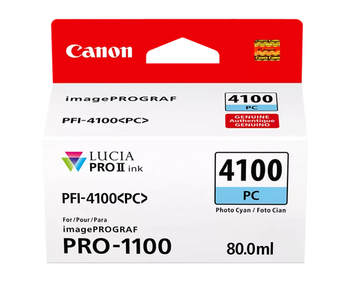 Canon Genuine PFI-4100 Photo Cyan Ink Tank (6781C002)