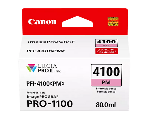 Canon Genuine PFI-4100 Photo Magenta Ink Tank (6782C002)
