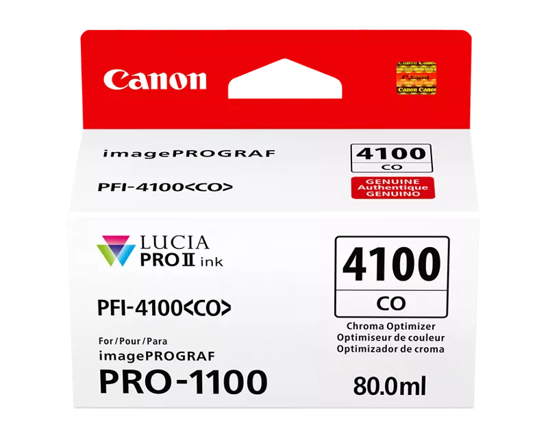 Canon Genuine PFI-4100 Chroma Optimizer Ink Tank (6787C002)