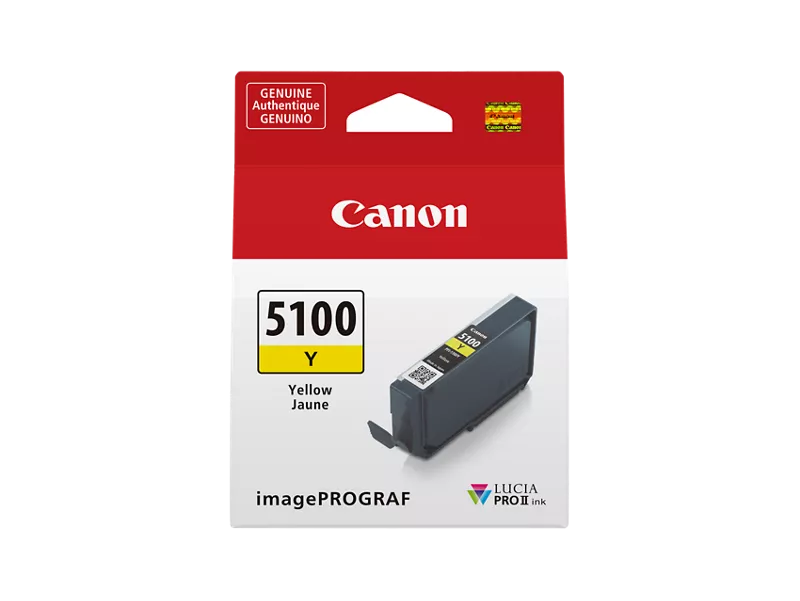 Canon Genuine PFI-5100 Yellow Ink Tank (6955C002)