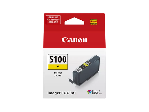 Canon Genuine PFI-5100 Yellow Ink Tank (6955C002)