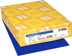Astrobrights Colored Paper, 24 lbs., 8.5" x 11", Blast-Off Blue, 500 Sheets/Ream (21906)