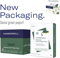 Hammermill Premium Color Copy Cover, 17" x 11", 60LB, White, 250 Sheets/Ream (122556)