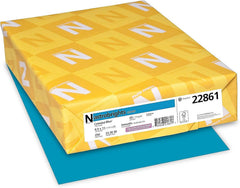 Astrobrights Cardstock, 65 lbs., 8.5" x 11", Celestial Blue®, 250 Sheets/Ream (22861)