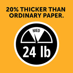 Astrobrights Cardstock, 65 lbs., 8.5" x 11", Orbit Orange™, 250 Sheets/Ream (22761)