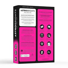 Astrobrights Colored Paper, 24 lbs., 8.5" x 11", Fireball Fuchsia™, 500 Sheets/Ream (22681)