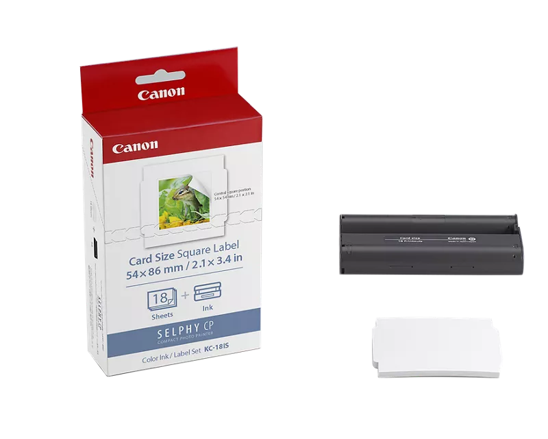 Canon Genuine Color Ink/Label KC-18IS (7429B001)