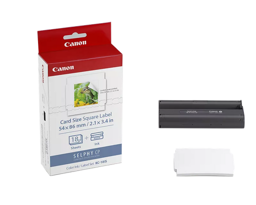 Canon Genuine Color Ink/Label KC-18IS (7429B001)