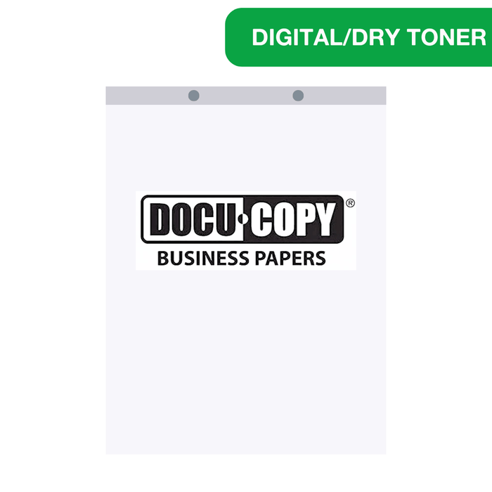 DocuCopy Reinforced Multipurpose Paper, White, 8.5 x 11, 24 lb, 2-Hole, 500/Ream, 2500/Carton (7582)