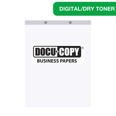 DocuCopy Reinforced Multipurpose Paper, White, 8.5 x 11, 24 lb, 2-Hole, 500/Ream, 2500/Carton (7582)