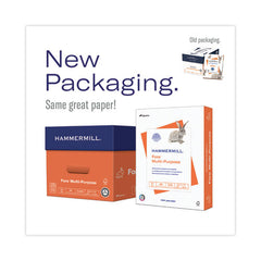 Hammermill Fore Multipurpose Print Paper, 8.5 x 11, 20 lb, 96 Bright, White, 5,000 Sheets/Carton, (HAM103267)