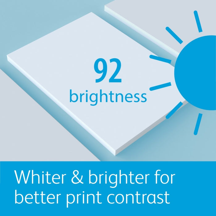 Xerox Vitality Multipurpose Paper, 8.5" x 11", 20 lbs., 92 Brightness, 500 Sheets/Ream (3R02047)