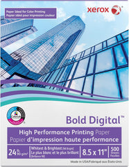 Xerox Vitality Multipurpose Printer Paper, 8.5" x 11", 24 lb, 92 Brightness, 500 Sheets/Ream (3R02531)