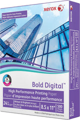 Xerox Vitality Multipurpose Printer Paper, 8.5" x 11", 24 lb, 92 Brightness, 500 Sheets/Ream (3R02531)