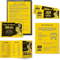 Astrobrights Cardstock, 65 lbs., 8.5" x 11", Solar Yellow™, 250 Sheets/Ream (22731)