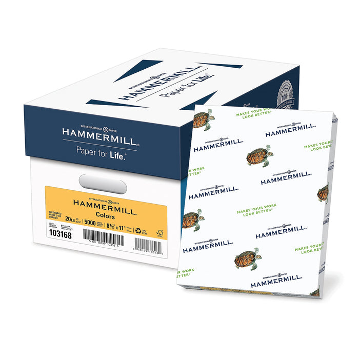 Hammermill Colors Copy Paper, 20 lbs, 500 Sheets/Ream