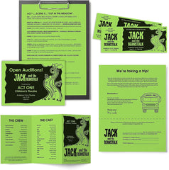 Astrobrights Colored Paper, 24 lbs., 8.5" x 11", Martian Green™, 500 Sheets/Ream (21801)