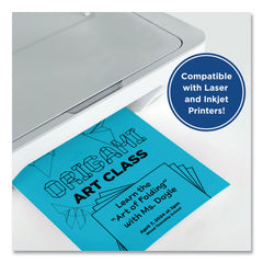 Printworks Professional Color Paper, 24 lb Text Weight, 8.5 x 11, Blue, 500/Ream (00102)