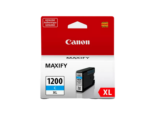 Canon Genuine PGI-1200 XL Cyan Pigment Ink Tank (9196B001)