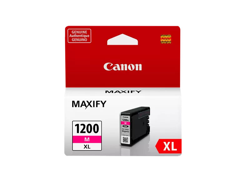 Canon Genuine PGI-1200 XL Magenta Pigment Ink Tank (9197B001)