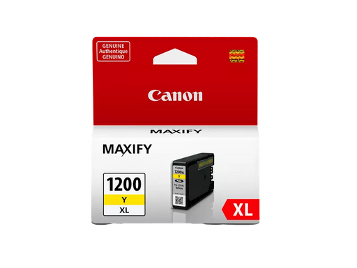 Canon Genuine PGI-1200 XL Yellow Pigment Ink Tank (9198B001)