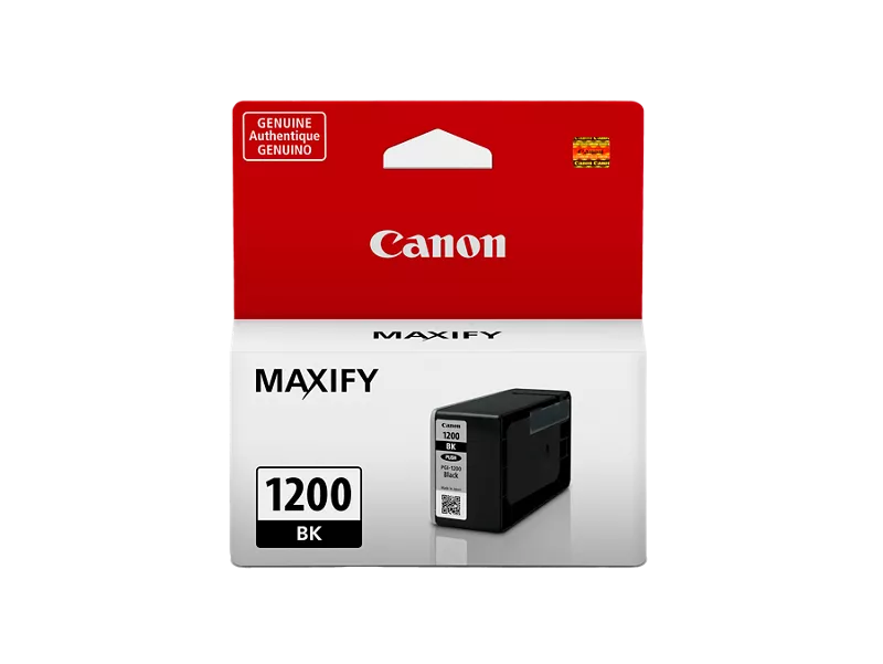 Canon Genuine PGI-1200 Black Pigment Ink Tank (9219B001)
