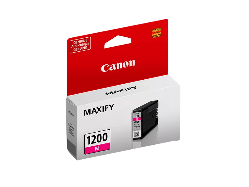 Canon Genuine PGI-1200 Magenta Pigment Ink Tank (9233B001)