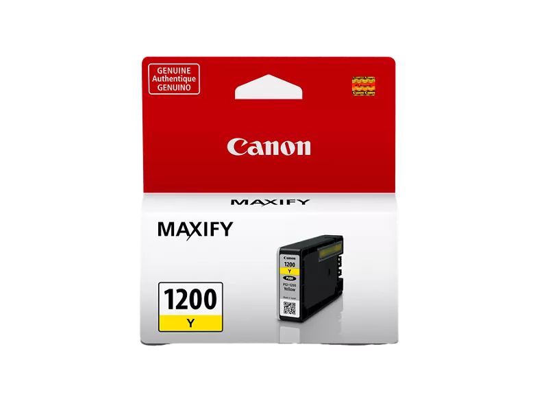 Canon Genuine PGI-1200 Yellow Pigment Ink Tank (9234B001)