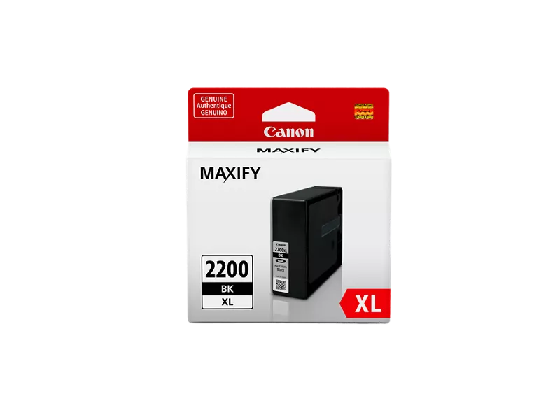 Canon Genuine PGI-2200 XL Black Pigment Ink Tank (9255B001)