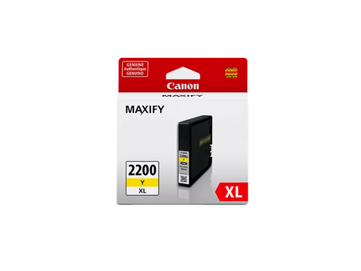 Canon Genuine PGI-2200 XL Yellow Pigment Ink Tank (9270B001)