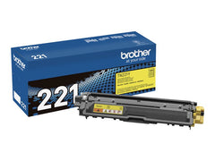Brother Genuine TN221Y HL-3140CW YELLOW Original Cartridge (TN221Y)