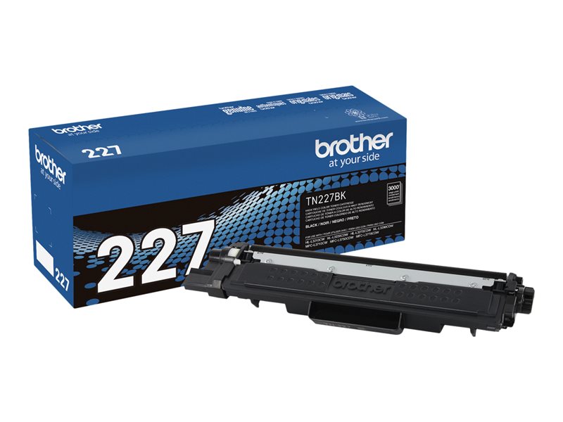Brother Genuine TN227BK HL-L3210CW BLACK Original Cartridge (TN227BK)