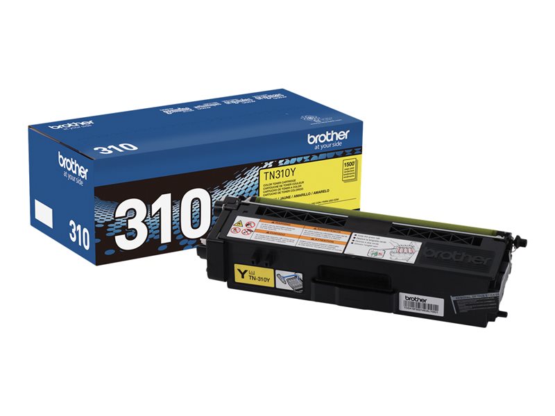Brother Genuine TN310Y HL-4150CDN YELLOW Original Cartridge (TN310Y)