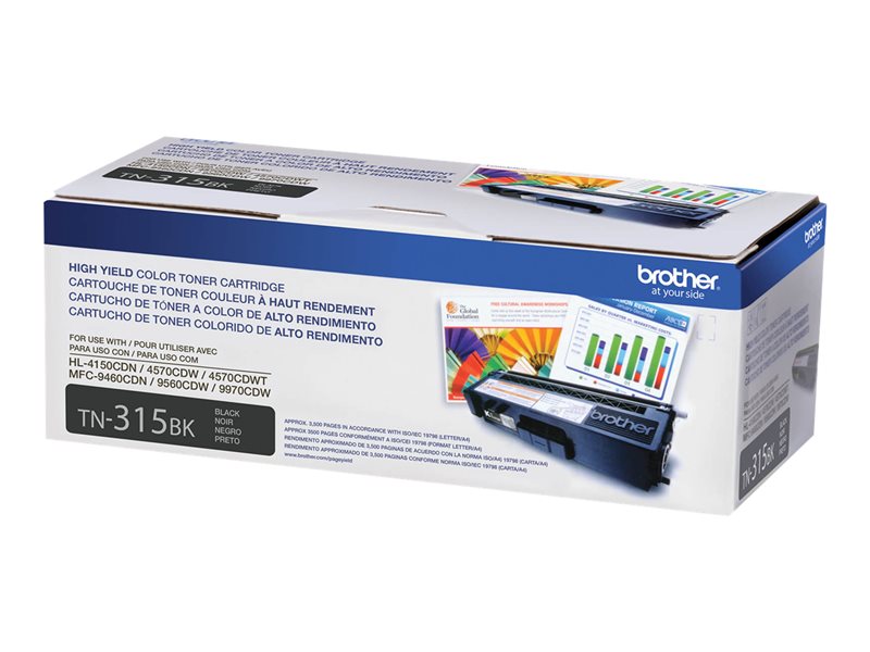 Brother Genuine TN315BK HL-4150CDN BLACK Original Cartridge (TN315BK)