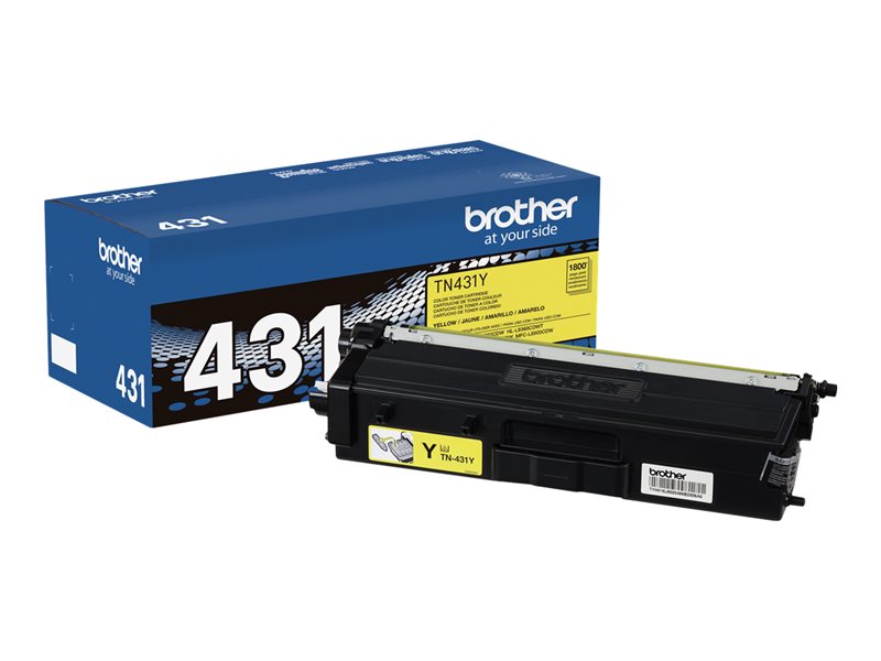 Brother Genuine TN431Y HL-L8360CDW YELLOW Original Cartridge (TN431Y)