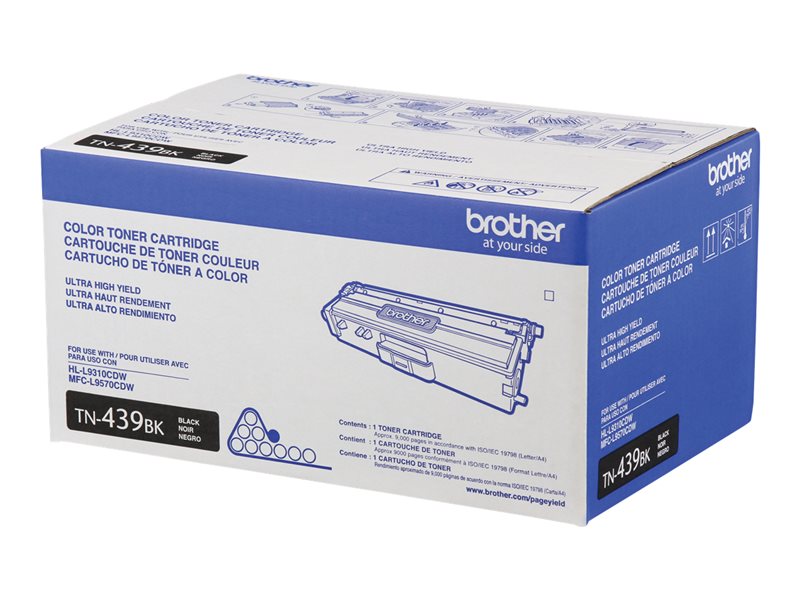 Brother Genuine TN439BK HL-9310CDW ULTRA HI BLACK Original Cartridge (TN439BK)