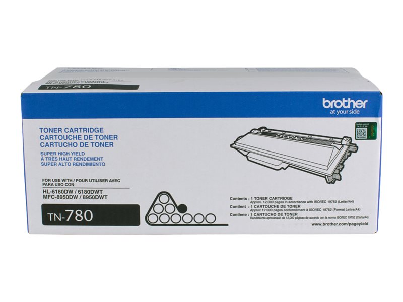 Brother Genuine TN780 HL-6180DW SUPER HI BLACK Original Cartridge (TN780)