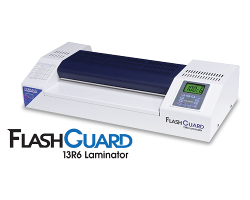 Formax FlashGuard 13R6 Heavy-Duty 6-Roller Pouch Laminator, 13 in