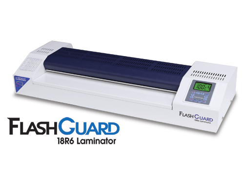 Formax FlashGuard 18R6 Heavy-Duty 6-Roller Pouch Laminator, 18 in