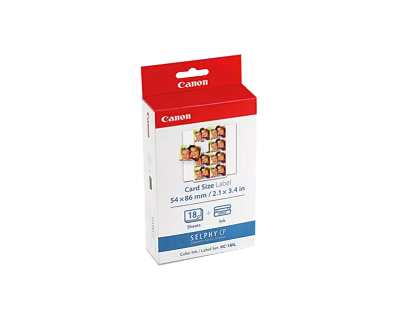 Canon Genuine Ink/Label KC-18IL (7740A001)