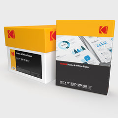 Kodak Premium Copy Paper, 8.5" x 11", 20 lb., White, 92 Brightness, 5,000 Sheets/Case (41700 / 41200)
